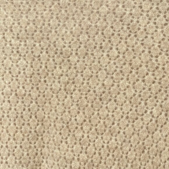 Sofia Cashmere Crew Sweater NWT Womens Size S Soft Oatmeal Cream Beige Luxury - Picture 2 of 9